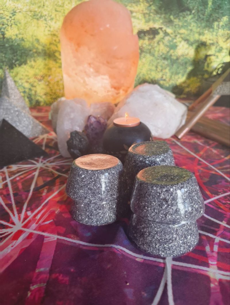 Orgonita / Electronite PACK de 6 unidades viruta de aluminio - Imagen 2