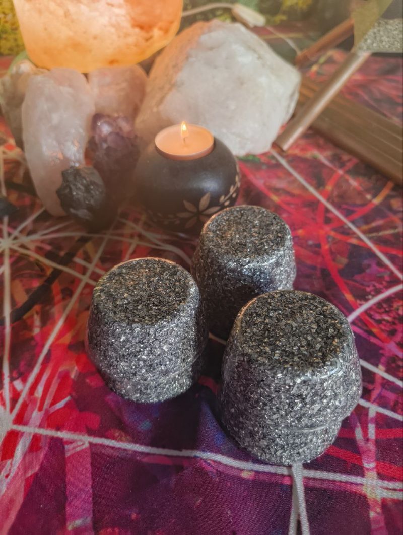 Orgonita / Electronite PACK de 6 unidades viruta de aluminio